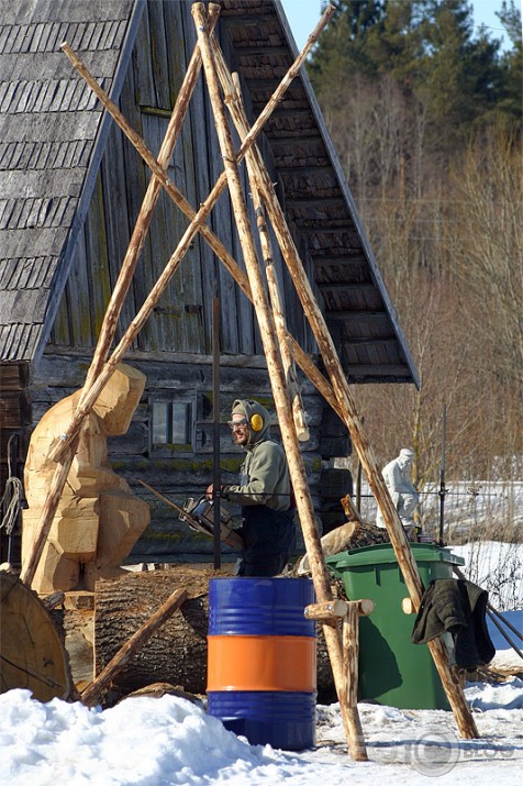 Tēlnieka ikdiena