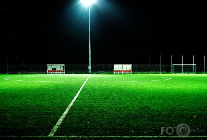 define: football - A game played with a ball on a rectangular field, 100 yards in length, with goal lines and goal posts at either end