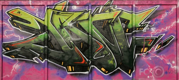 Baltijas Graffiti Festivāls - Daži darbņi