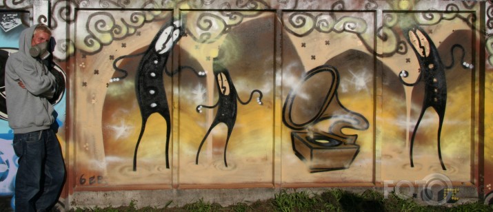 Baltijas Graffiti Festivāls - Daži darbņi