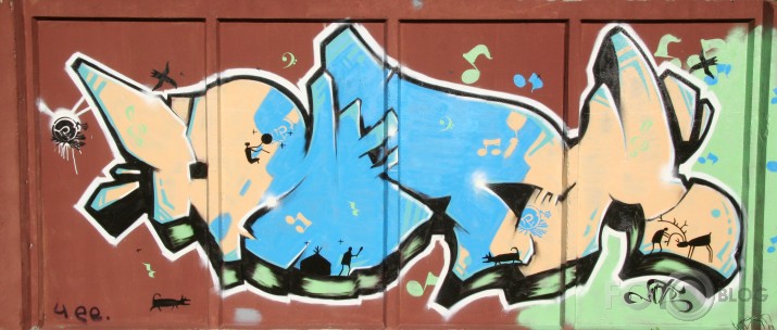 Baltijas Graffiti Festivāls - Daži darbņi