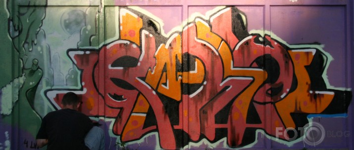 Baltijas Graffiti Festivāls - Daži darbņi