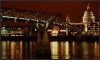 Millenium bridge and St Pauls Cathedral