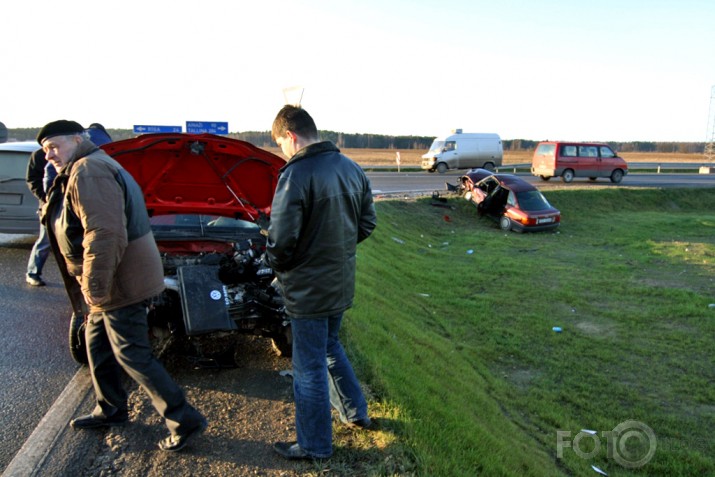 CS negadījums Tallinas šoseja. (Ādaži)