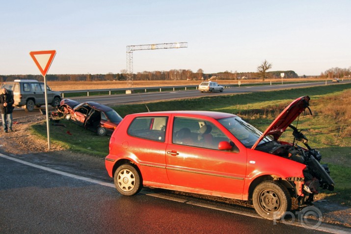 CS negadījums Tallinas šoseja. (Ādaži)