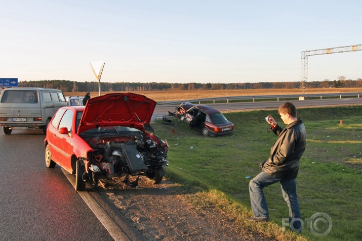 CS negadījums Tallinas šoseja. (Ādaži)