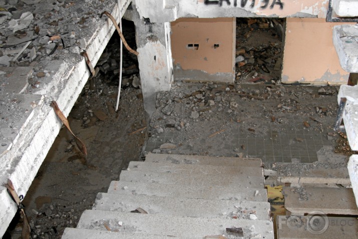 Izlaupītā sanatorija.