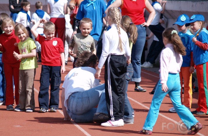 Sporta svētki bernudārziem.