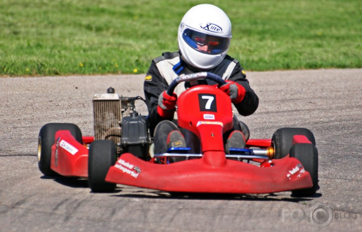 Latvijas čempis kartingā