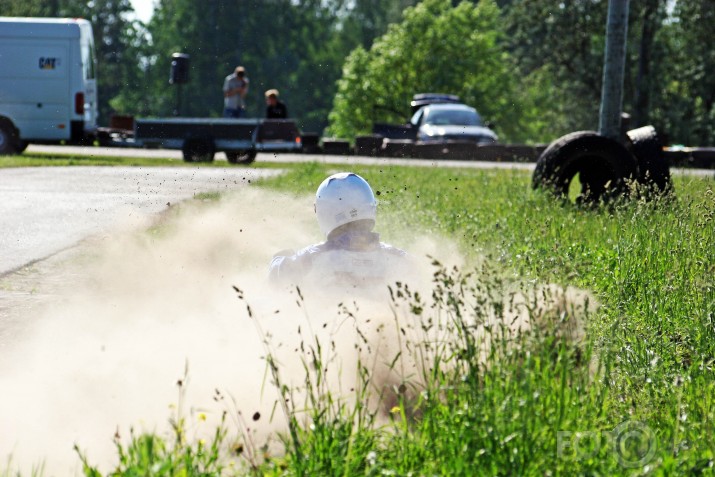 Latvijas čempis kartingā