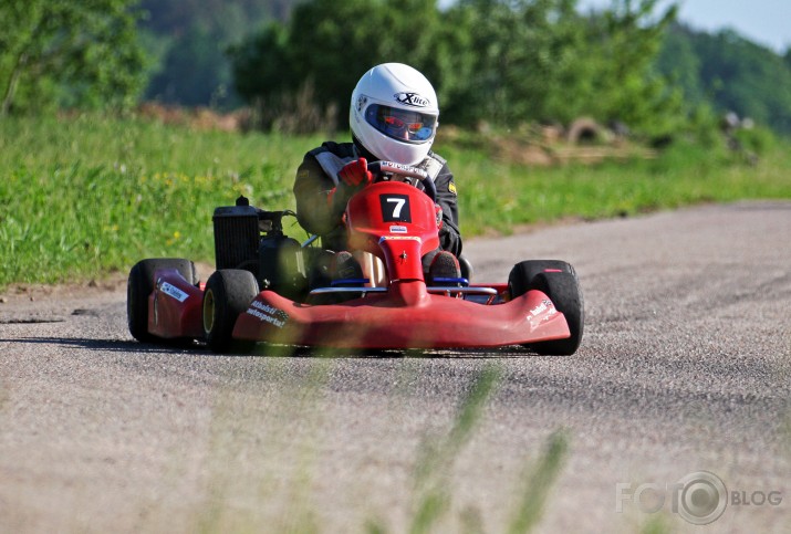 Latvijas čempis kartingā