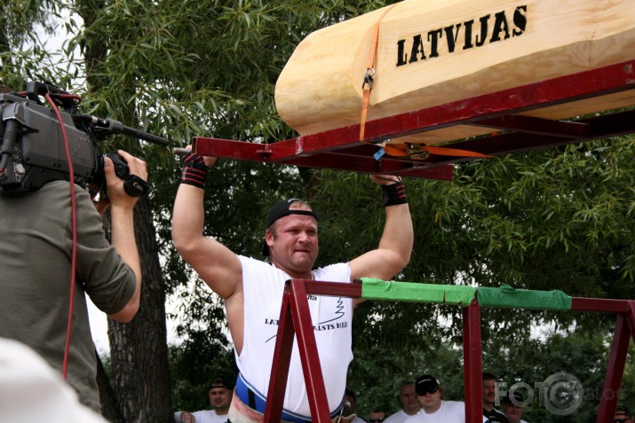 Latvijas Spēkavīru čempionāts - Kuldīgas dzīru ietvaros