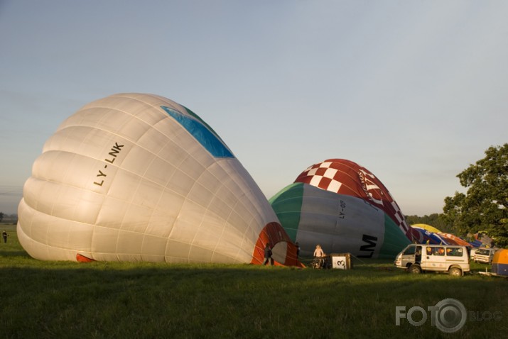 Gaisa balonu festivāls Saldū 2007