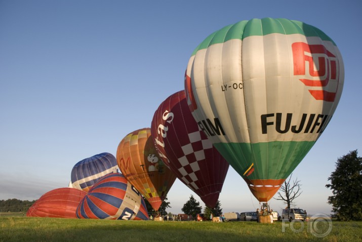 Gaisa balonu festivāls Saldū 2007