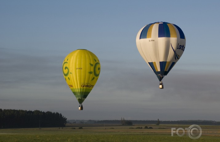 Gaisa balonu festivāls Saldū 2007