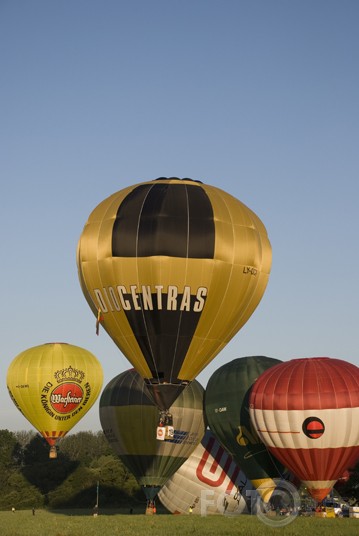 Gaisa balonu festivāls Saldū 2007