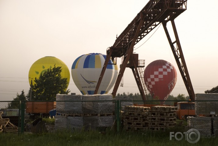 Gaisa balonu festivāls Saldū 2007