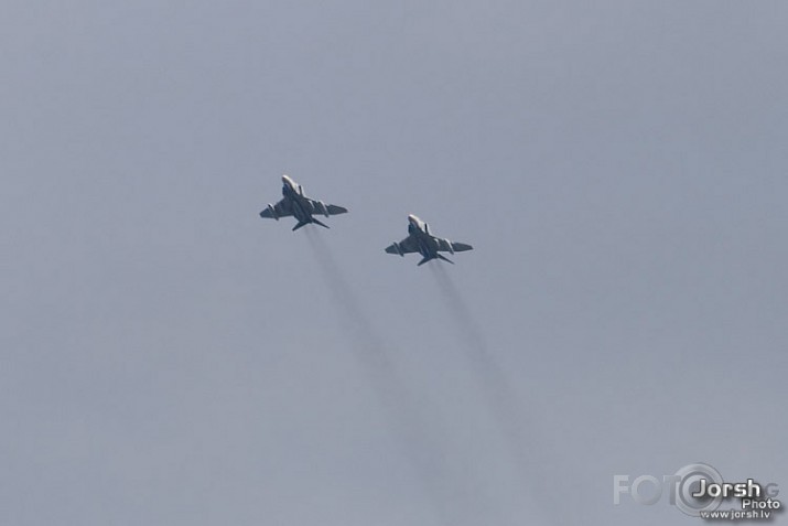 Vācu McDonnell Douglas F-4F Phantom II Rīgā