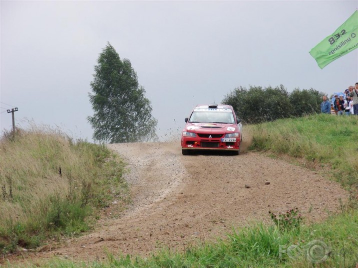 Rallijs Aukstaitija starts un SS6