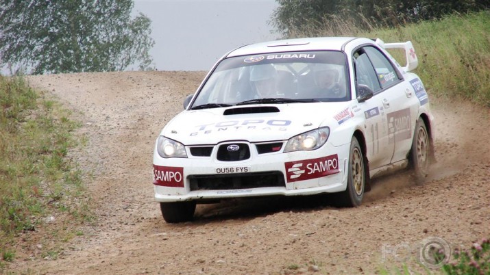 Rallijs Aukstaitija starts un SS6