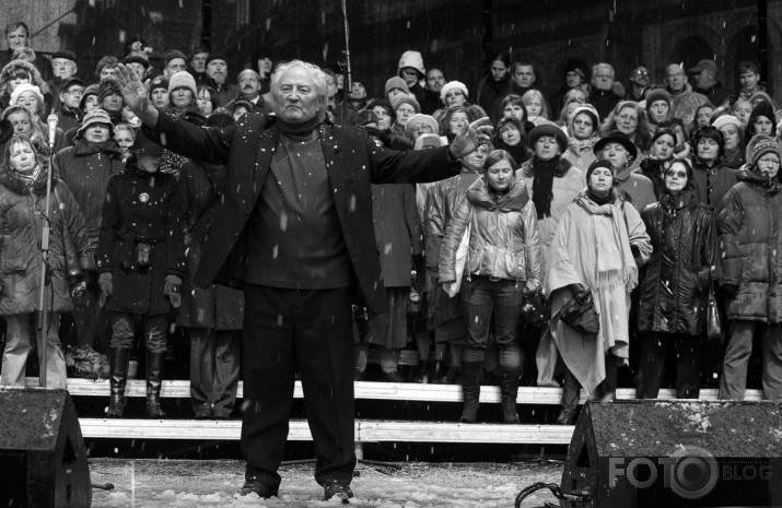 emocijas, cerības... veca reportāža