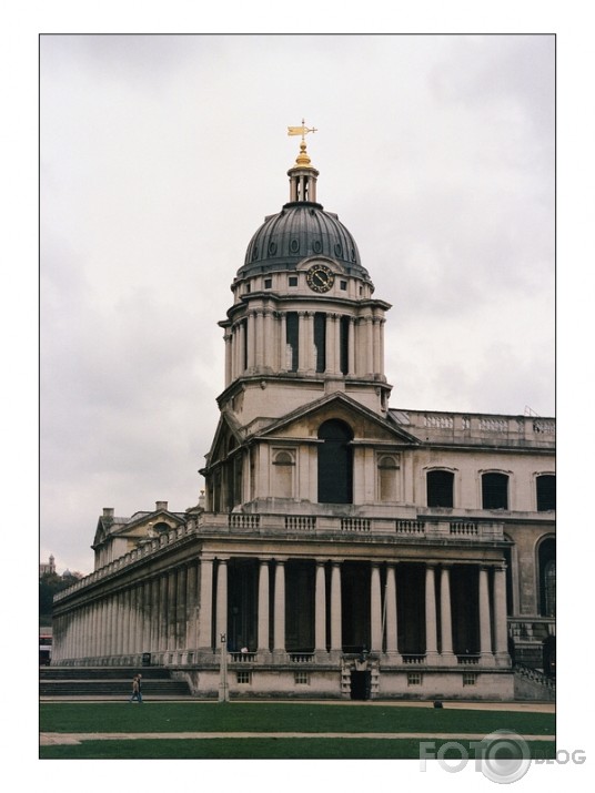 London. The University of Greenwich and the park.