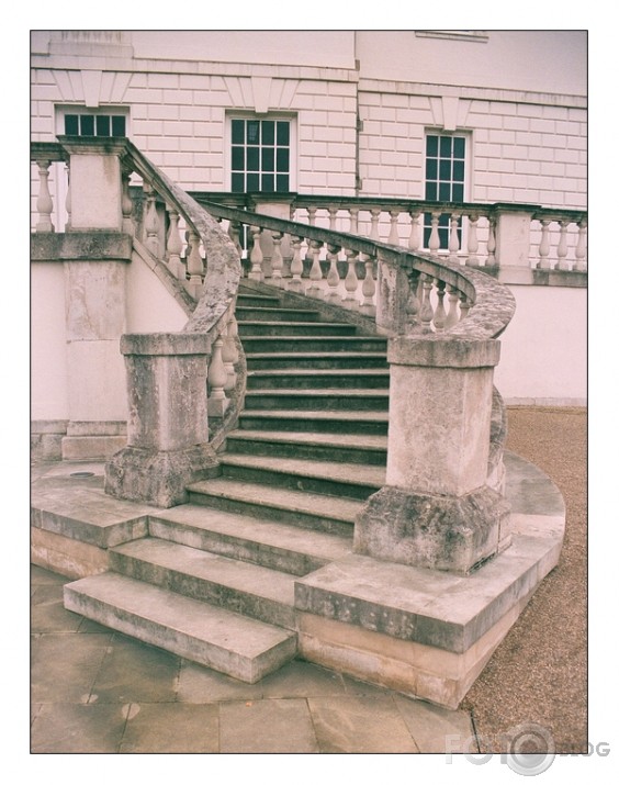 London. The University of Greenwich and the park.