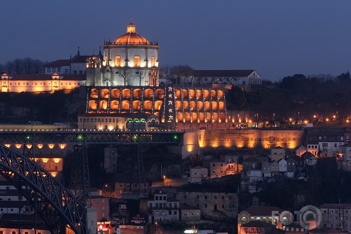 Porto by night