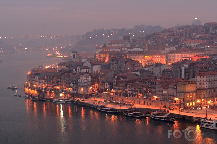 Porto by night