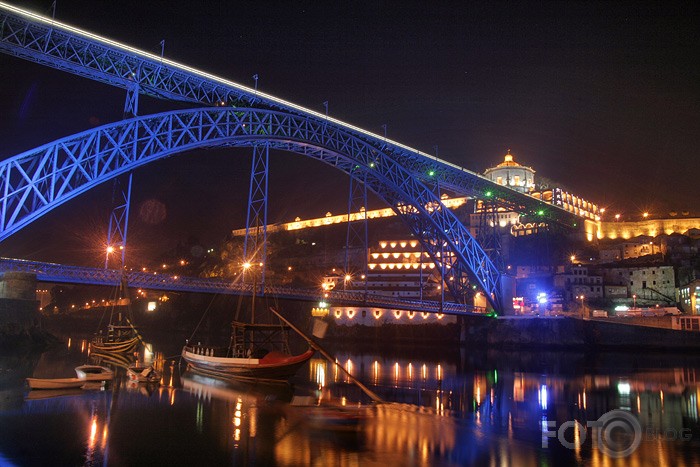 Porto by night