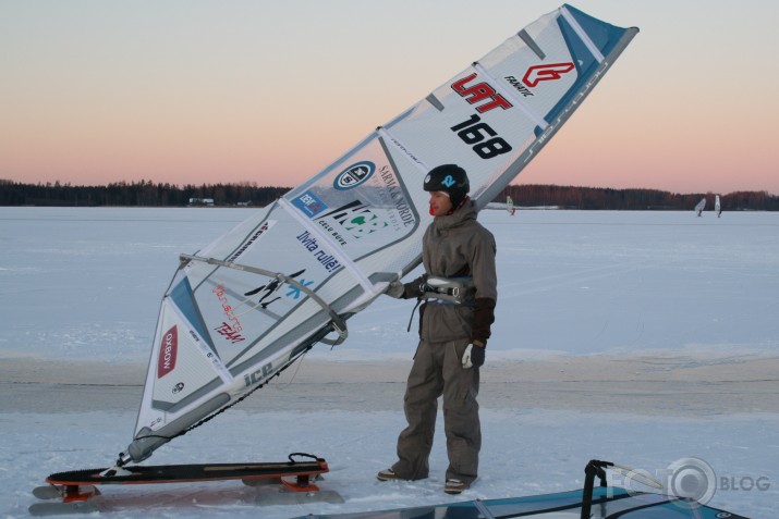 Hiberna Iceboard pasākums Alūksnes ezerā