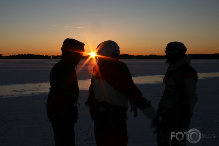 Hiberna Iceboard pasākums Alūksnes ezerā