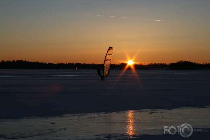 Hiberna Iceboard pasākums Alūksnes ezerā