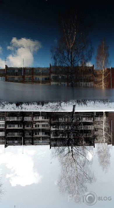 upside down
