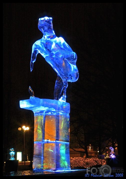 2008.02.09. Ice Sculptures in Jelgava (part 2)