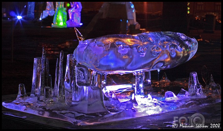 2008.02.09. Ice Sculptures in Jelgava (part 2)