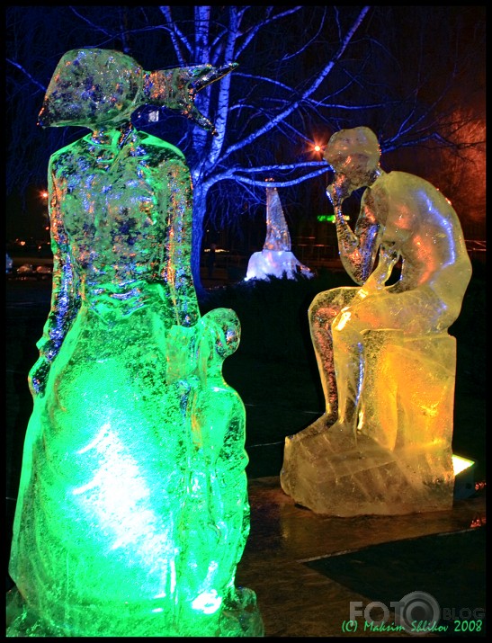 2008.02.09. Ice Sculptures in Jelgava (part 2)