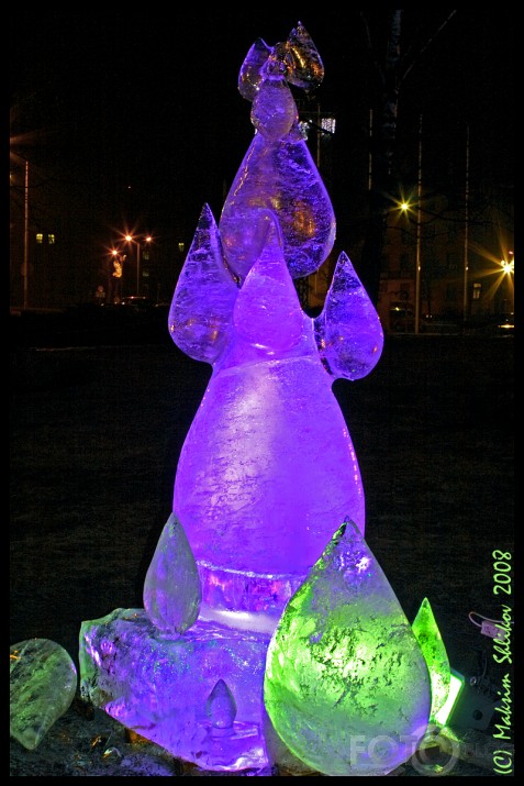 2008.02.09. Ice Sculptures in Jelgava (part 2)