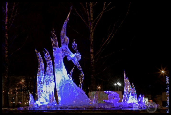 2008.02.09. Ice Sculptures in Jelgava (part 2)