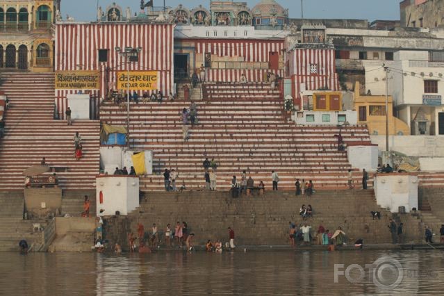 Stairs at Ganga river