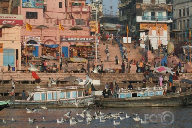 Stairs at Ganga river