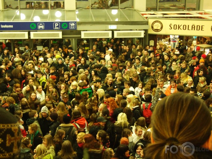 Flashmob izgāšanās centrālajā stacijā