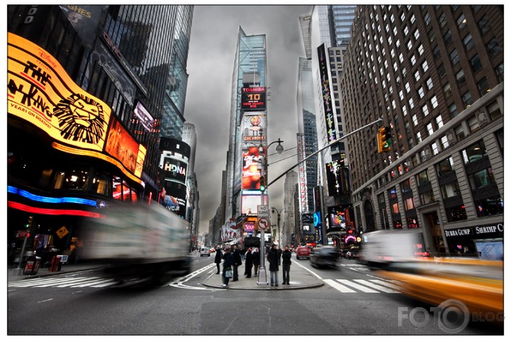 Times Square rush!