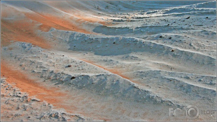...sandy soil...