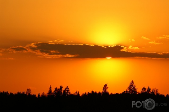 sunset.