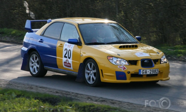 Rallijsprints "Ķekavas ziema 2008" I daļa