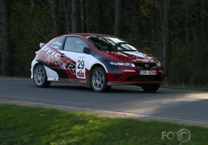 Rallijsprints "Ķekavas ziema 2008" I daļa