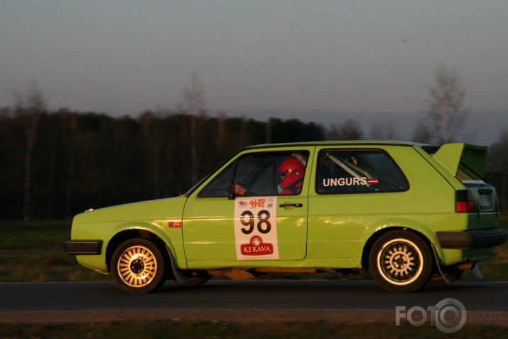 Rallijsprints "Ķekavas ziema 2008" I daļa