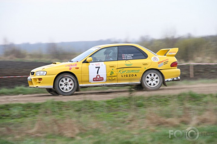 Rallijsprints "Ķekavas ziema 2008" I daļa