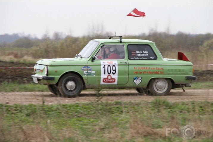 Rallijsprints "Ķekavas ziema 2008" I daļa